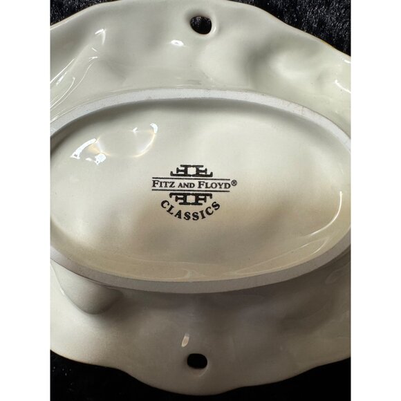 Fitz And Floyd Classics Ceramic Festive Fall Fruit Dish Soap Dish Trinke… - Picture 5 of 6